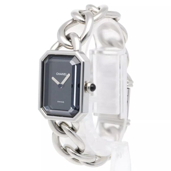 CHANEL Premiere M Watches H0452-M Stainless Steel Chain Elegant Bracelet used main image 10